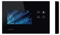 Стильный и простой монитор с сенсорным экраном для IP-домофонной системы BAS-IP AG-04 от ТД «Видеоглаз»