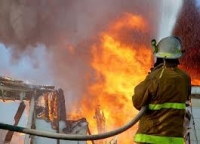 Дом культуры горел в центре Москвы